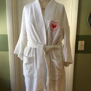 New cotton terry robe